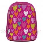 FRAME SCHOOL BACKPACK 1 SEPTEMBER H-27 SWEET HEART, FOR GIRLS, 1-4 CLASSES - image-0
